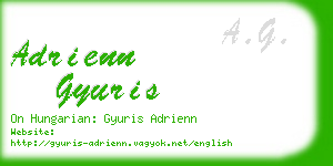 adrienn gyuris business card